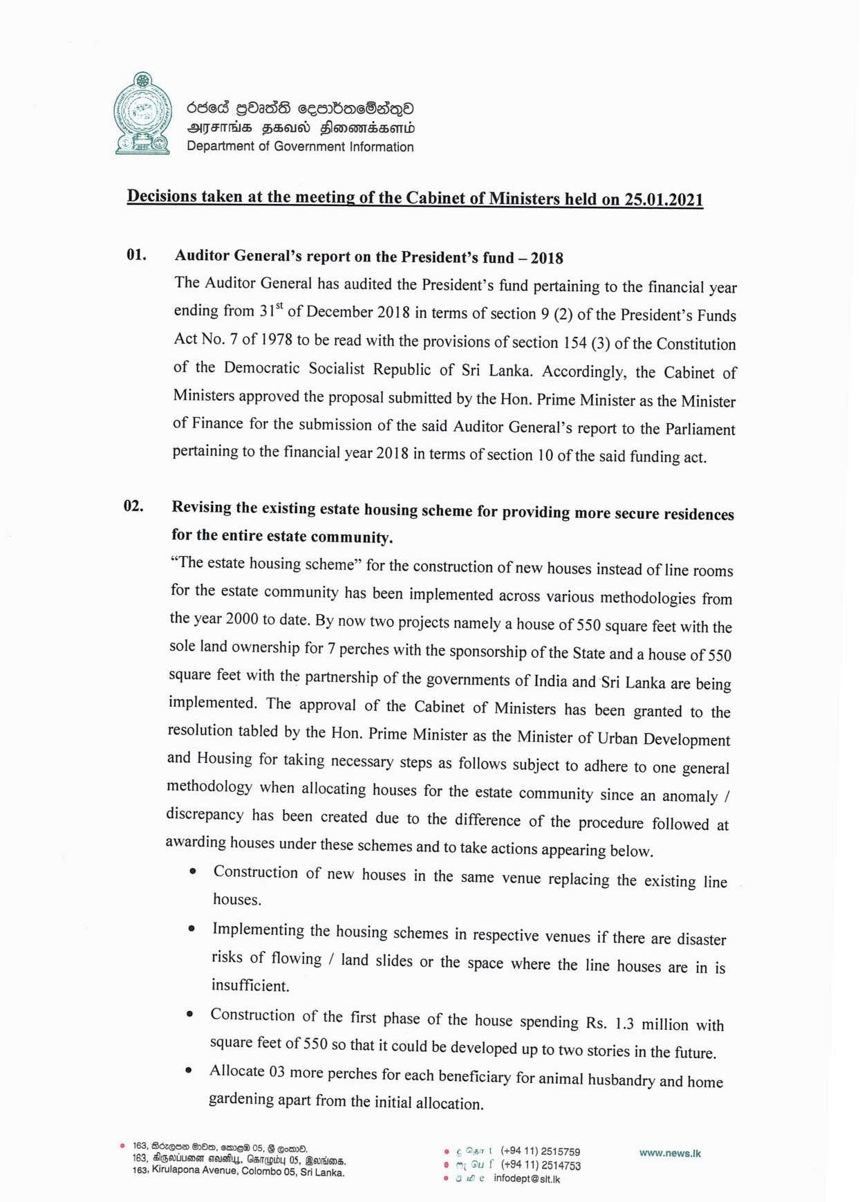 Cabinet Decision on 25.01.2021 English page 001