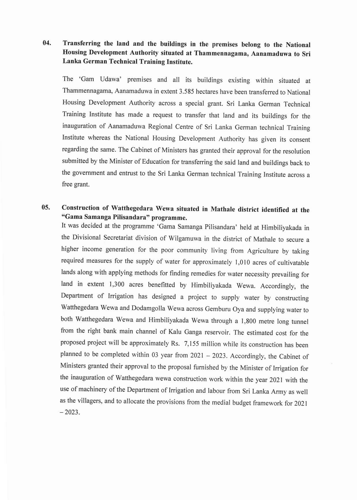 Cabinet Decision on 01.03.2021 English page 002