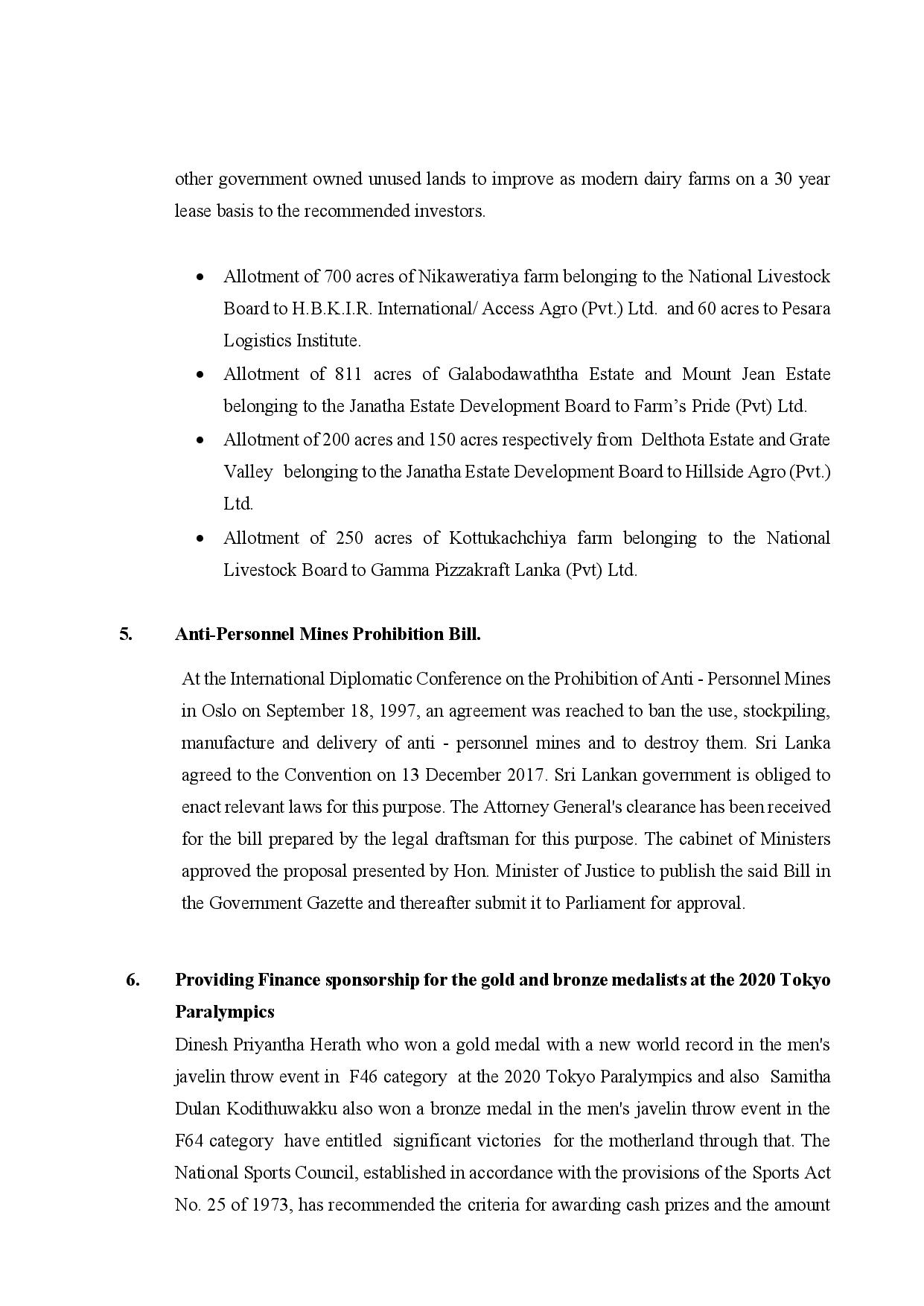 Cabinet Decisions on 06.09.2021 English page 003