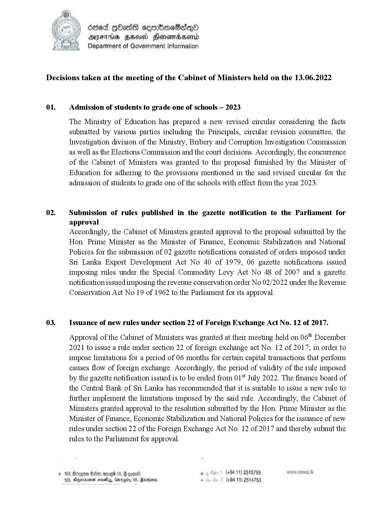 Cabinet Decision on 13.06.2022 English page 001