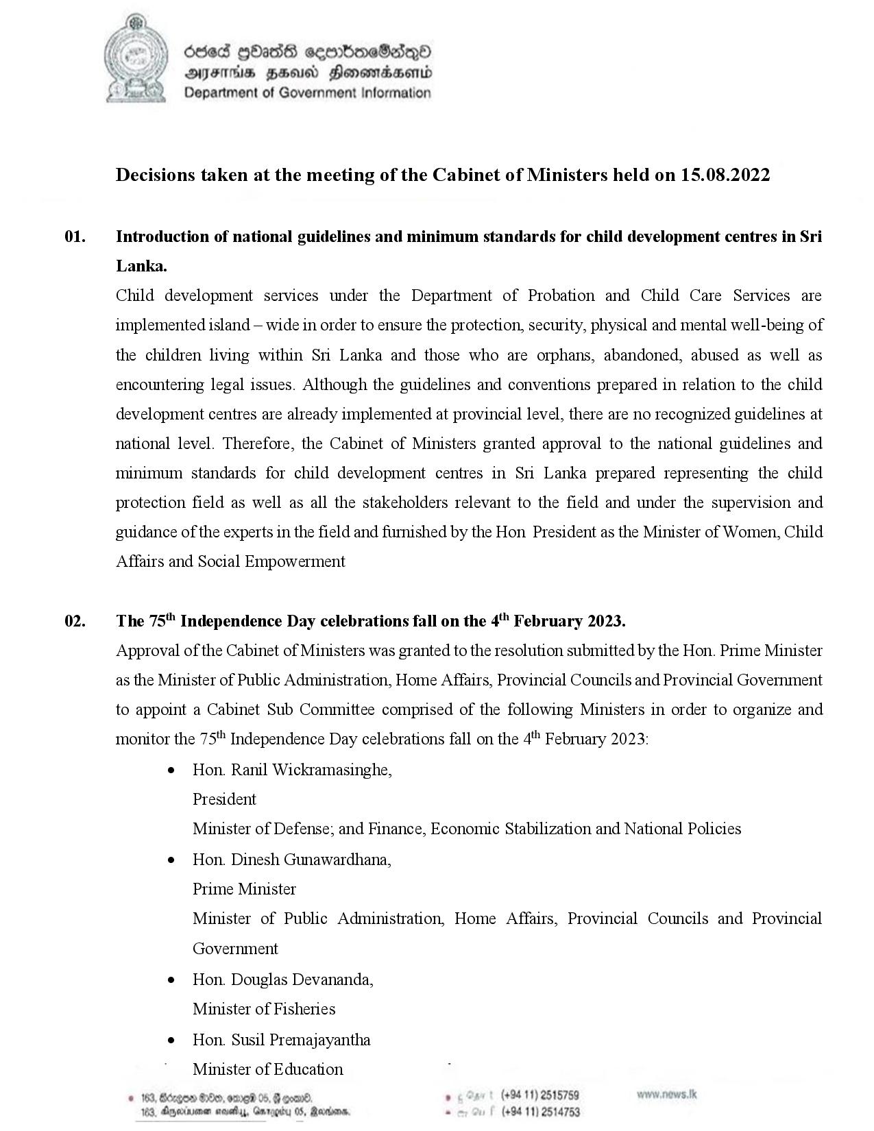 Cabinet decision on 15.08.2022 English page 001