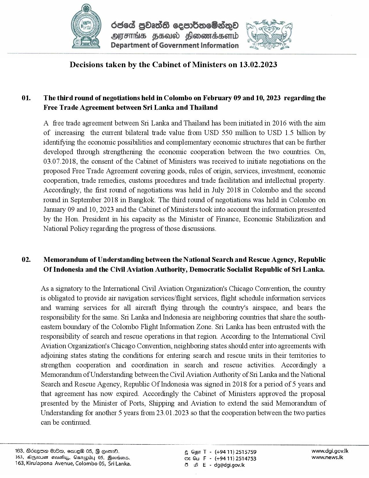 Cabinet decision on 13.02.2023 English page 001