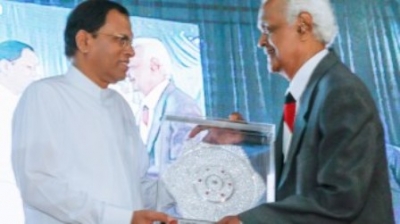 Former Minister Raja Samaranayake felicitated