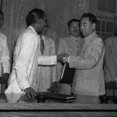 Zhou Enlai Visit Sl Of 4213