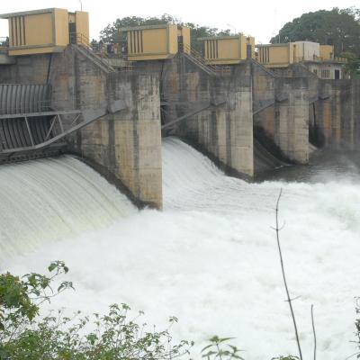 Udawalawe Sluice Gate Opening 1