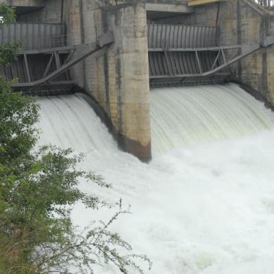 Udawalawe Sluice Gate Opening 2